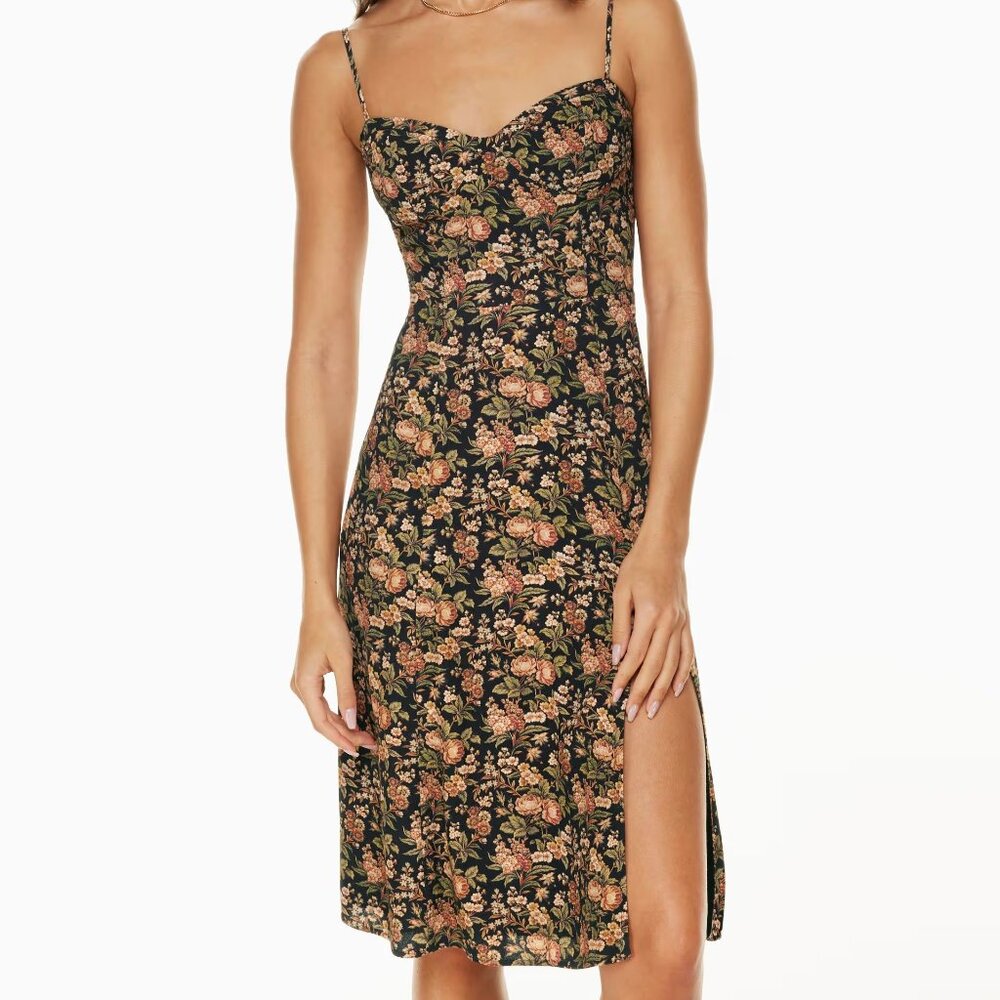 Aritzia Sunday Best Viola Midi Floral Dress S  NWT - Picture 2 of 3
